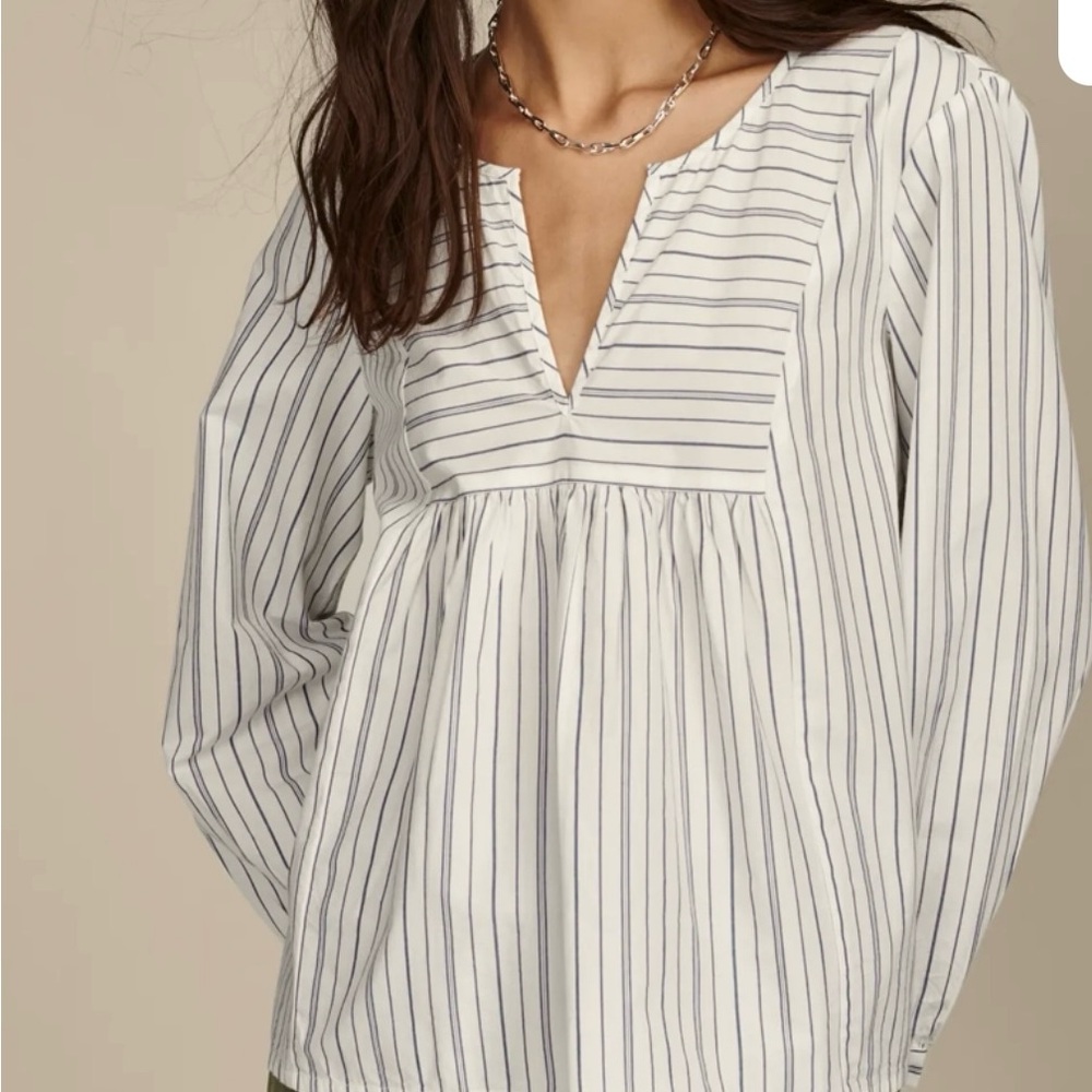Prep peasant blouse